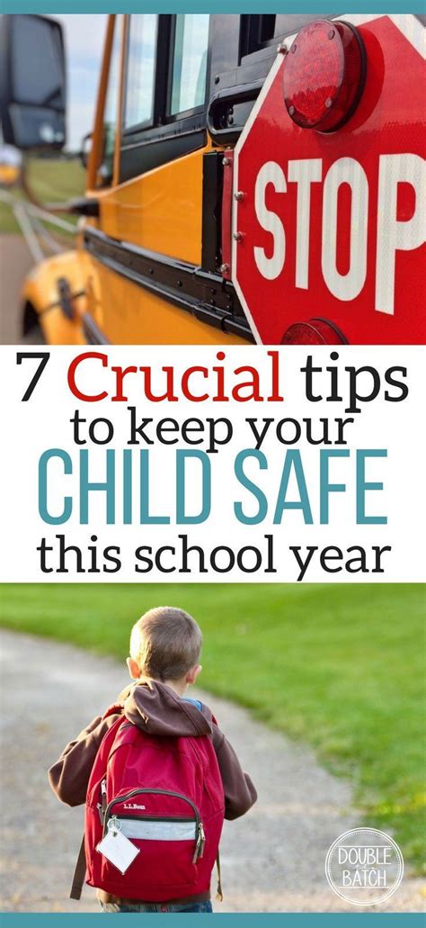 7 Tips To Keep Your Child Safe This School Year Kids Safe Keeping