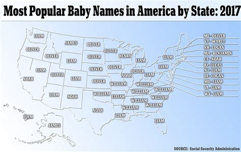 Census bureau sent us this fun information about the most popular last names in america, as recorded in the 2010 census. America's most popular baby names by state revealed ...