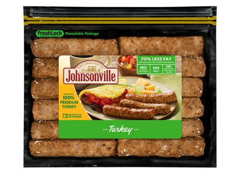 All you have to do this year is turn your oven on. Turkey Fully Cooked Breakfast Sausage - Johnsonville.com
