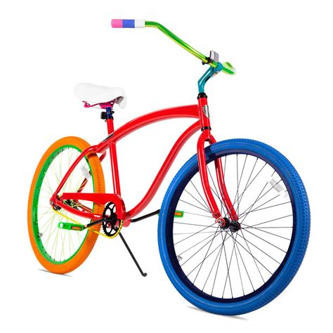 Villy Custom Geoff Rainbow Bike Beach Cruiser Bicycle Bicycle