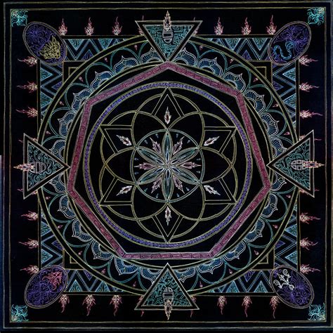 Mandala Of The Cosmic Fires By Lakandiwa On Deviantart