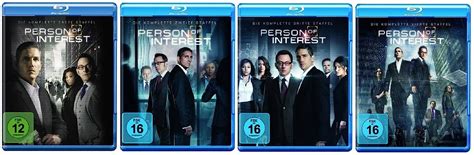 Blu Ray Set Person Of Interest Staffelseason 1234 Amazonde Dvd And Blu Ray