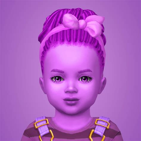 Sims 4 Child Hair Maxis Match Cc Loudret