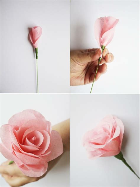 How to make fake flowers float. Como hacer flores de papel - ideas prácticas para decorar