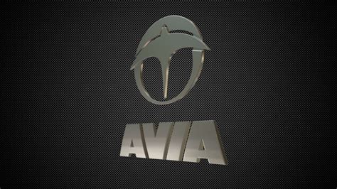 Avia Logo 3d Model By 3dlogoman