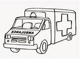 Ambulance Coloring Realistic Titan Posted sketch template