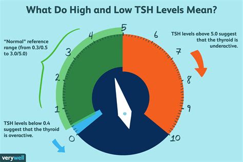 High And Low Tsh Levels What They Mean