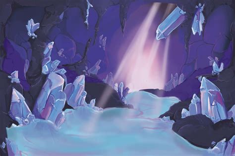 Artstation Crystal Cave