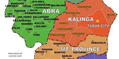Ill Just Put The Map Of The Cordillera Region Here Igorotage