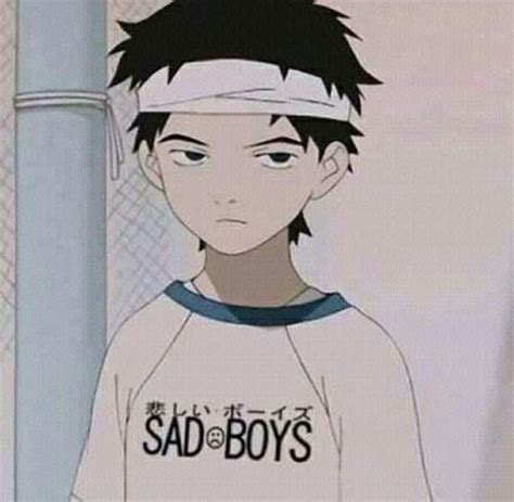 Anime red sad boy aesthetic monochrome edit by sofiahalbof. Sad Aesthetic Anime Boy Pfp | aesthetic guides