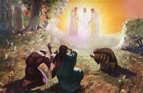 Jesus Transfiguration On Mountain God S Hotspot