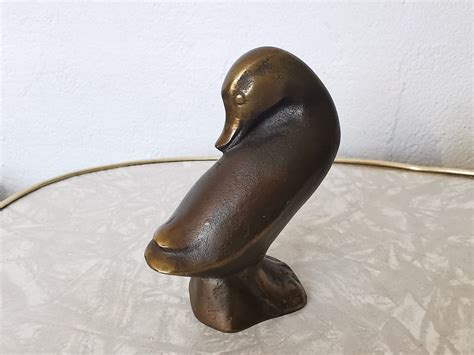 Bronze Ente Brockschopf Itingen