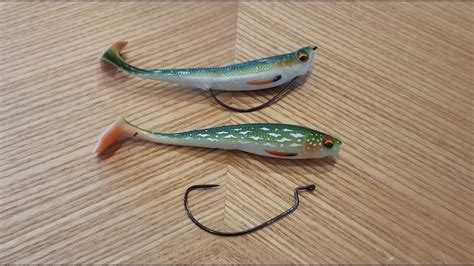 Weedless Shad Fishing How To Set Up A Texas Rig Pike Shad Fishing