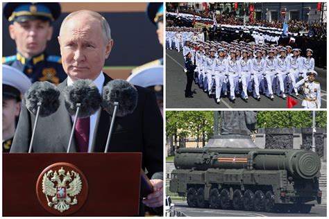 Vladimir Putin Claims He Wants ‘peace In Victory Day Speech Hours
