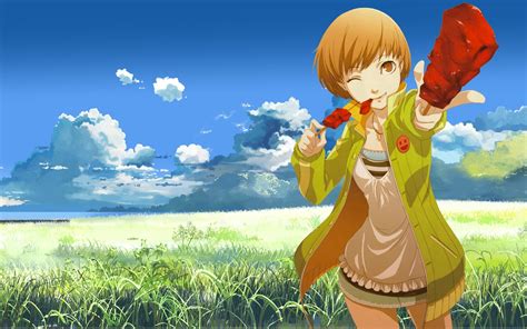 1680x1050 1680x1050 Anime Girl Pose Flirt Landscape Wallpaper 
