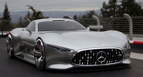 Mercedes Benz Amg Vision Gran Turismo Poses For The Camera