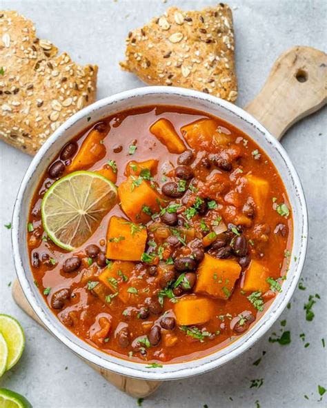 The BEST Sweet Potato Chili Recipe Healthy Fitness Meals