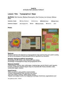 Most topographic maps have legends that allow you to decode the symbols on the map. Topographical Lesson Plans & Worksheets Reviewed by Teachers