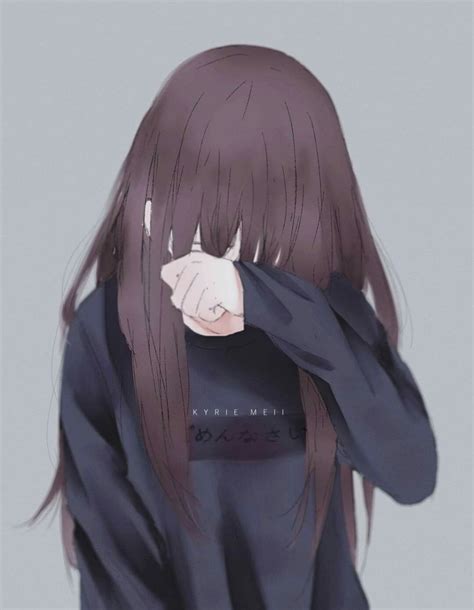 Cry Sad Anime Pose