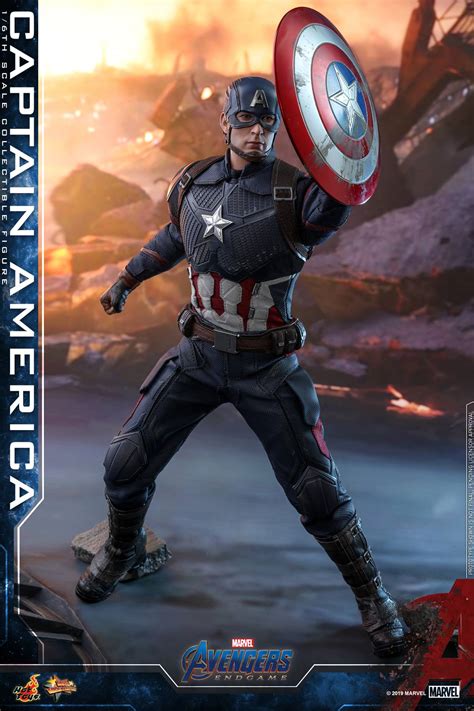 To me the stand out bit is the head sculpt with the helmet on it really looks like chris. Avengers: Endgame - Captain America and Black Widow by Hot ...