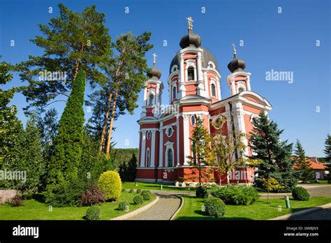 Curchi Orthodox Christian Monastery Moldova Stock Photo Alamy