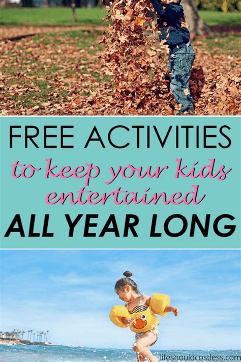 35 Fun And Free Activities For Kids Life Should Cost Less