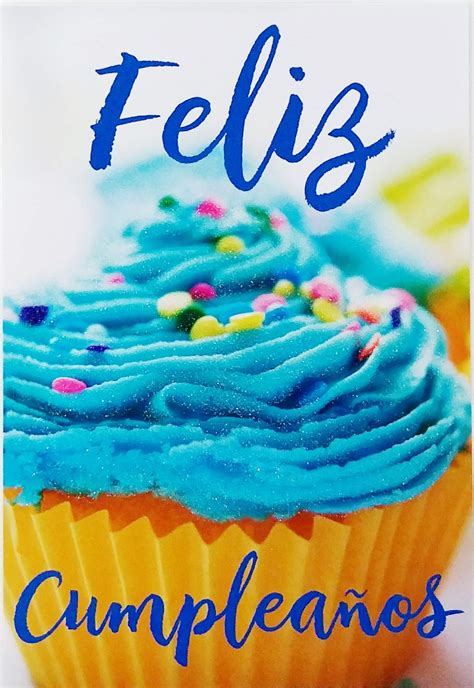 Buy Greeting Card Feliz Cumpleanos Happy Birthday In Spanish Espanol