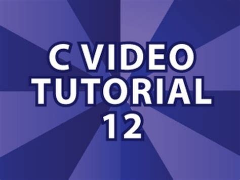 c videos