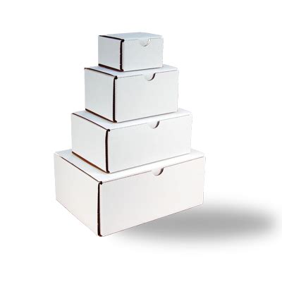 Custom white Corrugated Boxes - Corrugated Packaging Boxes