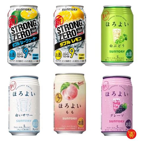 Suntory Horoyoi Strong Zero Chu Hi Drink 350ml Shopee Philippines