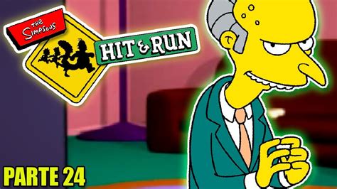 O Sr Burns Está Nos Ajudando Simpsons Hit And Run Legendado Em Português Parte 24 Youtube