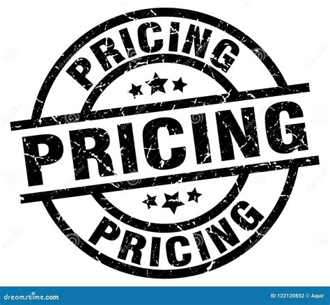 Pricing Stamp Stock Vector Illustration Of Grunge Stamp 122120852