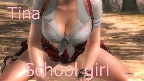 Dead Or Alive 5 Last Round Tina Sexy School Girl Win Lose Pose Jiggle Physics Youtube
