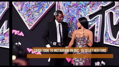 Cardi B Confirms Offset Breakup Video Dailymotion