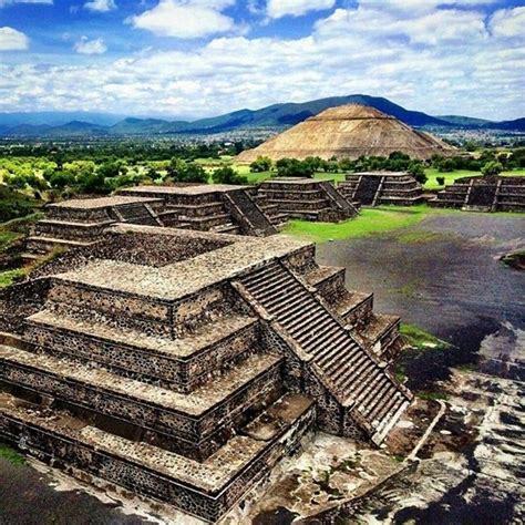 Pyramid Of The Sun In Teotihuacán Mexico Mexica Azteca Nahuatl Pic