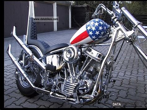 1948 Harley Davidson Panhead Chopper Captain America