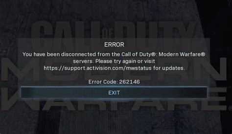 Call Of Duty Warzone Código De Error 262146 Y 263234 Solución