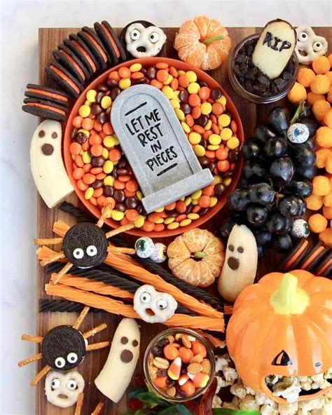 Spooky Halloween Snack Board The Bakermama