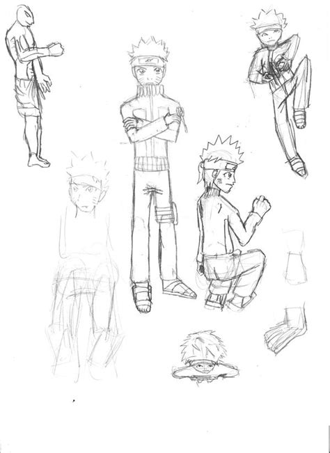 Naruto Poses By 56ghk On Deviantart
