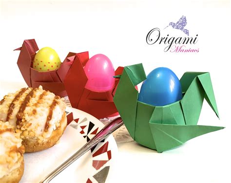 Origami Maniacs Origami Egg Holder
