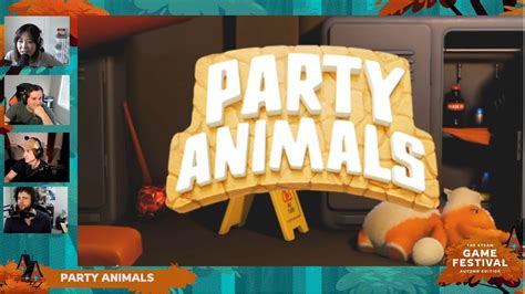 Steam Game Festival Party Animals Youtube