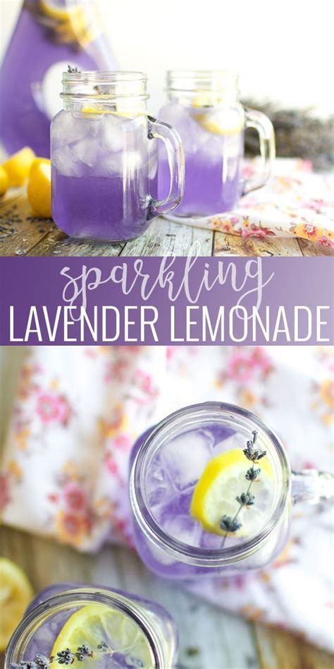 Sparkling Lavender Lemonade Drinks Oh So Delicioso Recipe Lemonade Drinks Refreshing