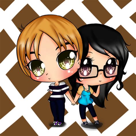 Chibi Couple By Endlessbluesky On Deviantart