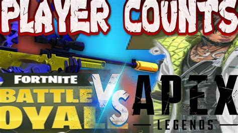Fortnite Compared To Apex Legends2019 Player Count Fortnite Vs