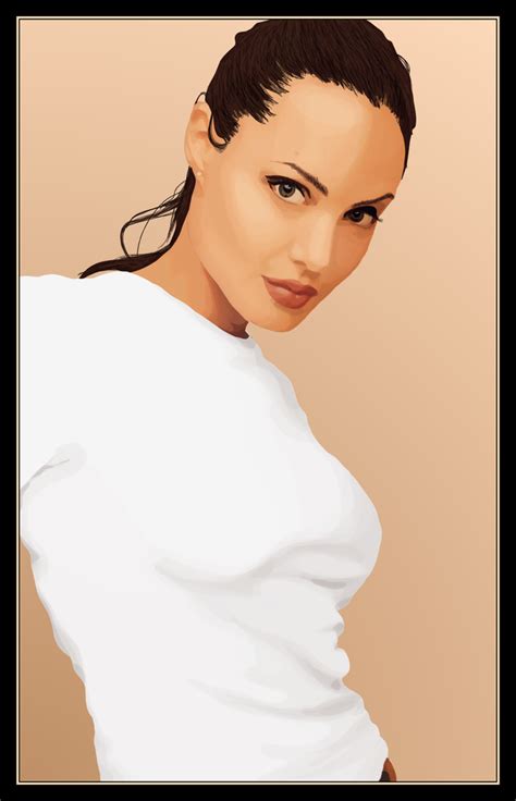 Angelina Jolie By Chewedkandi On Deviantart