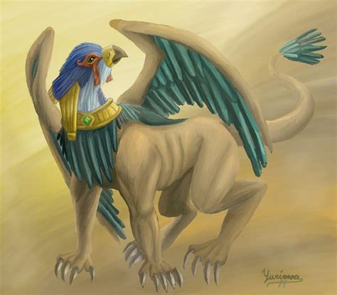 Egyptshieracosphinx The Hieracosphinx Is A Mythical Beast A Gryphon