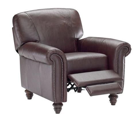 Natuzzi Editions B557 Leather Recliner Wilsons Furniture High Leg