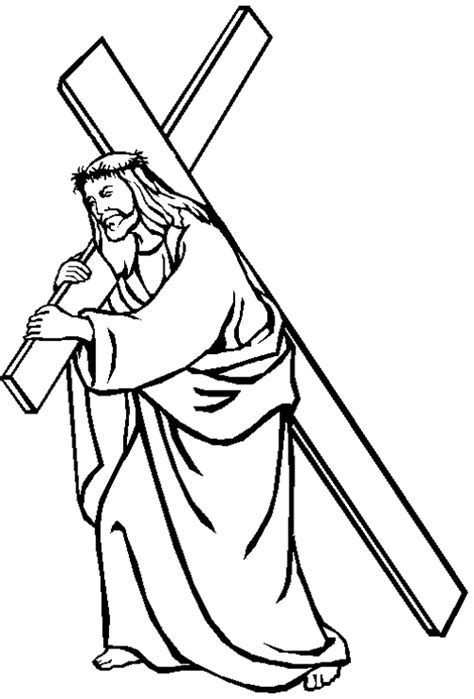 Jesus Carrying The Cross Tattoo