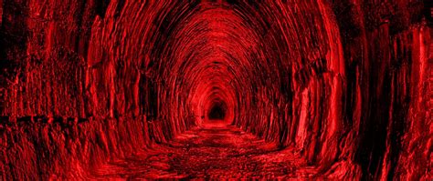 Scary Red Tunnel Hd Wallpaper 4k Ultra Hd Wide Tv Hd Wallpaper