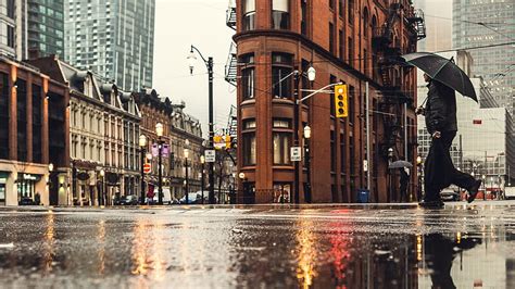 London Street Bei Regen Regnerisches London Hd Hintergrundbild Pxfuel